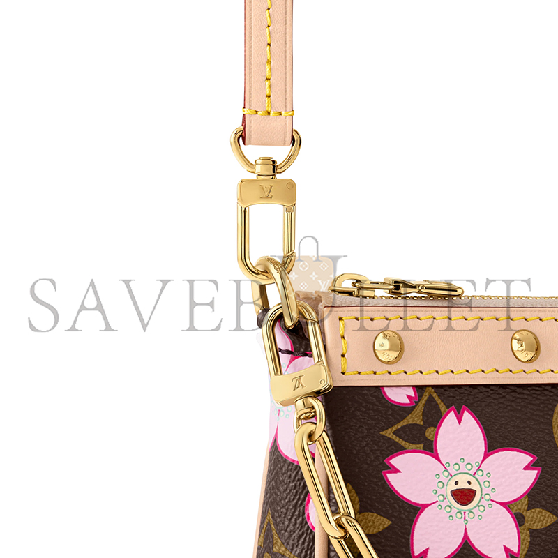 LOUIS VUITTON MURAKAMI LV × TM POCHETTE ACCESSORY M13666 (22*13*4cm) LOUIS VUITTON MURAKAMI LV × TM POCHETTE ACCESSORY M13666 (22*13*4cm)